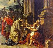 Jacques-Louis David Belisarius Begging for Alms oil painting on canvas
